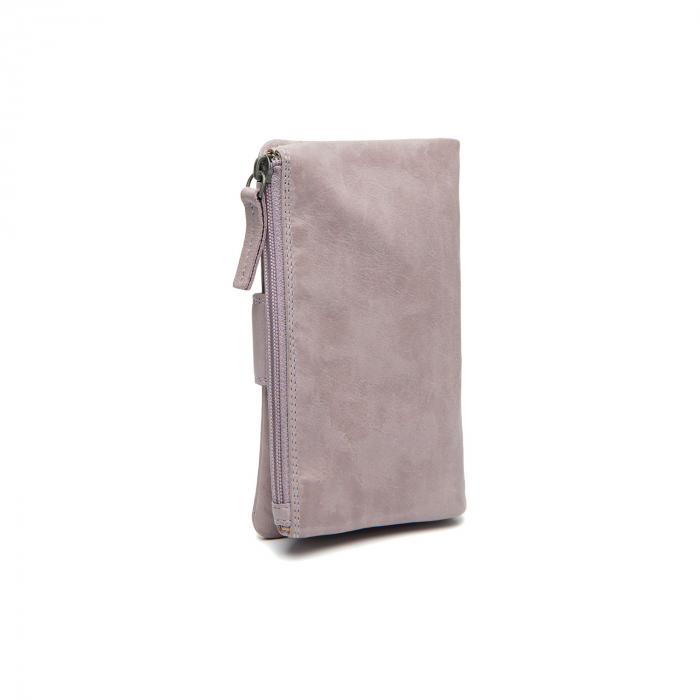 Portofel dama din piele naturala, The Chesterfield Brand, Fresno, cu protectie anti scanare RFID, Liliachiu [6]