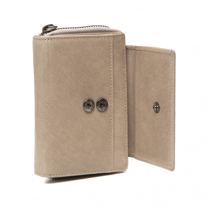 Portofel dama din piele naturala, The Chesterfield Brand, Hanoi, cu protectie anti scanare RFID, Bej [2]