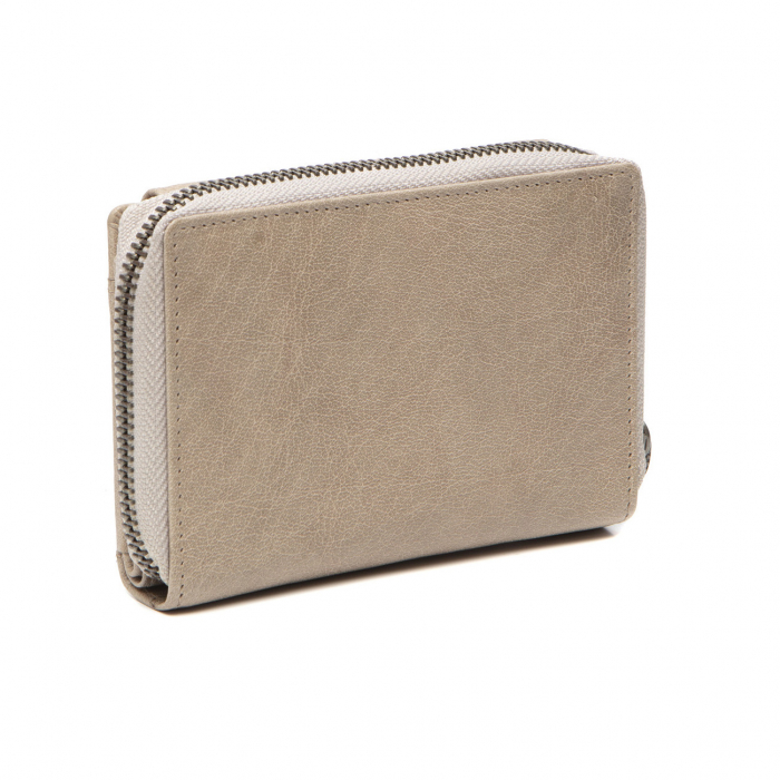 Portofel dama din piele naturala, The Chesterfield Brand, Hanoi, cu protectie anti scanare RFID, Bej [5]