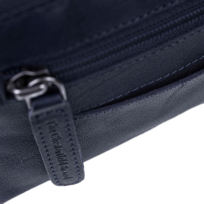 Portofel dama din piele naturala, The Chesterfield Brand, Houston, cu protectie anti scanare RFID, Bleumarin [4]