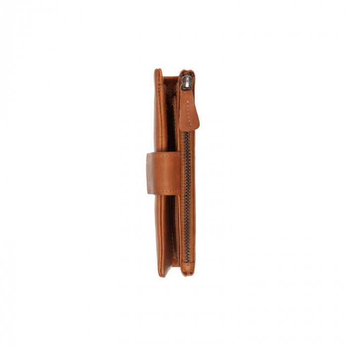 Portofel dama din piele naturala, The Chesterfield Brand, Landau, cu protectie anti scanare RFID, Maro coniac [4]