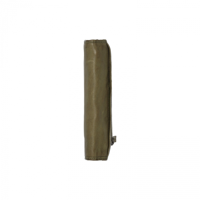 Portofel dama din piele naturala, The Chesterfield Brand, Lentini, cu protectie anti scanare RFID, Verde olive [3]