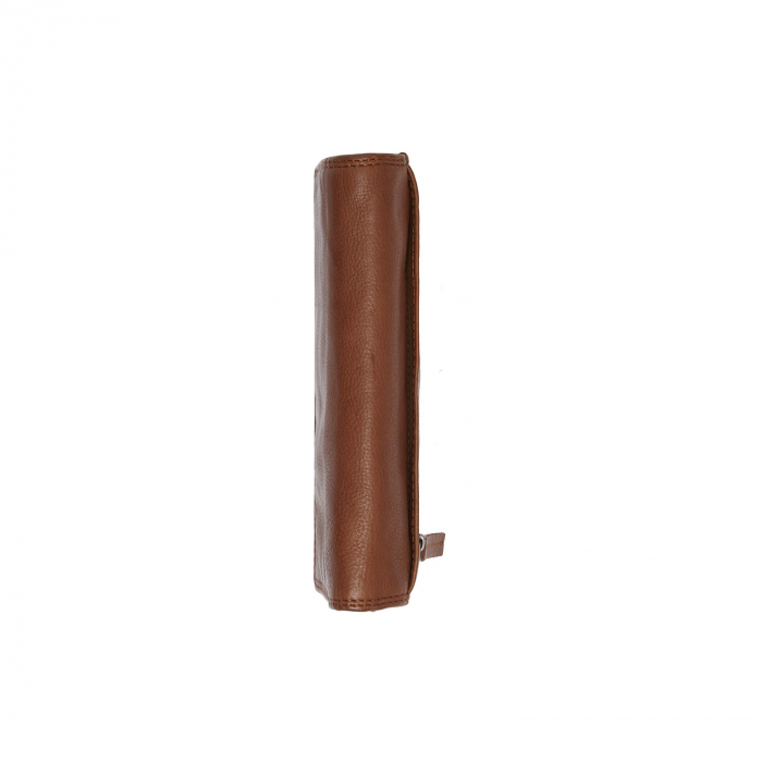 Portofel dama din piele naturala, The Chesterfield Brand, Lentini, cu protectie anti scanare RFID, Maro coniac [4]