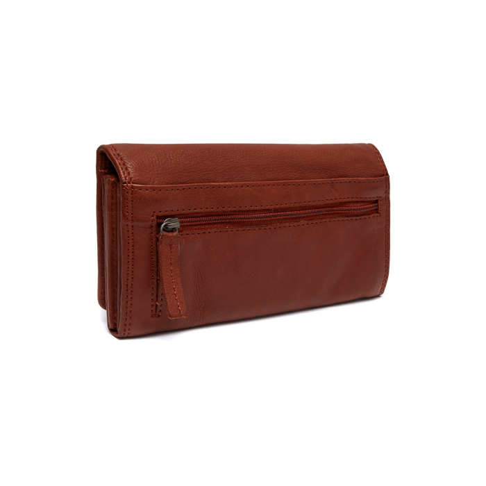 Portofel dama din piele naturala, The Chesterfield Brand, Lentini, cu protectie anti scanare RFID, Maro coniac [5]