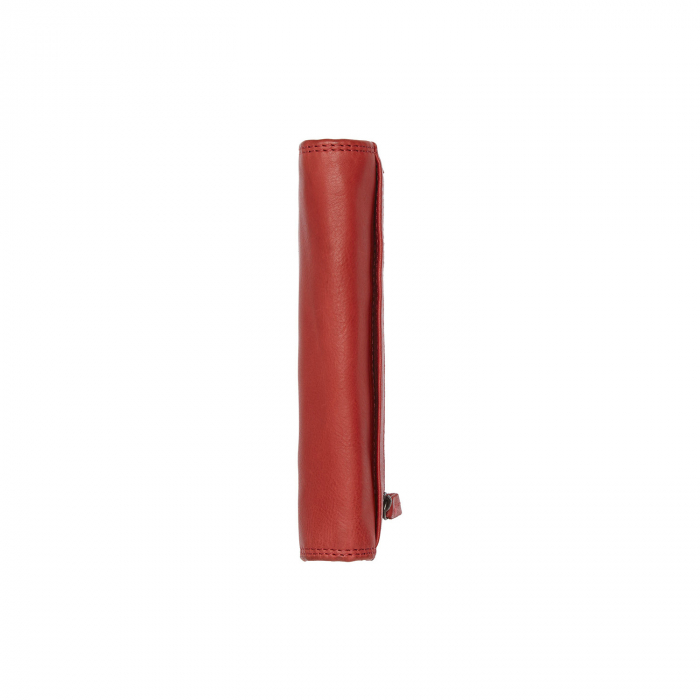 Portofel dama din piele naturala, The Chesterfield Brand, Lentini, cu protectie anti scanare RFID, Rosu [2]