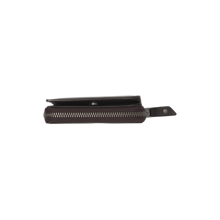 Portofel dama din piele naturala, The Chesterfield Brand, Lenwick, cu protectie anti scanare RFID, Maro inchis [5]
