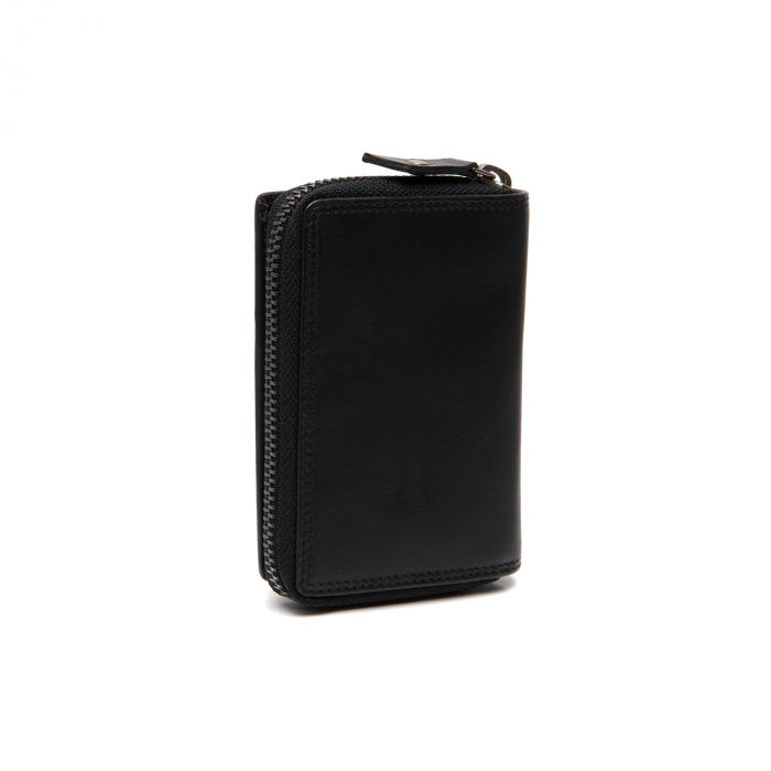 Portofel dama din piele naturala, The Chesterfield Brand, Lenwick, cu protectie anti scanare RFID, Negru [6]