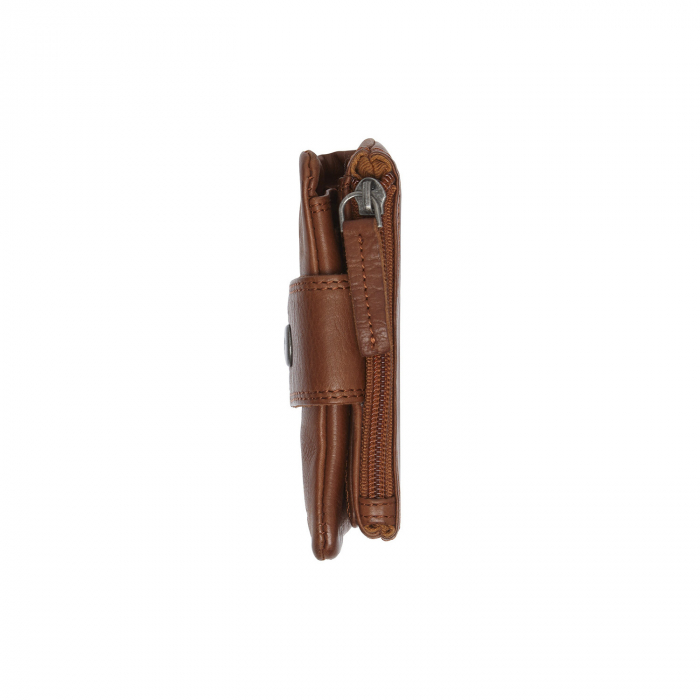 Portofel dama din piele naturala, The Chesterfield Brand, Mavona, cu protectie anti scanare RFID, Maro coniac [5]