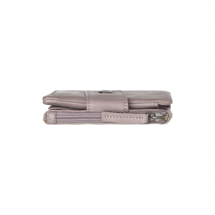 Portofel dama din piele naturala, The Chesterfield Brand, Mavona, cu protectie anti scanare RFID, Liliachiu [3]