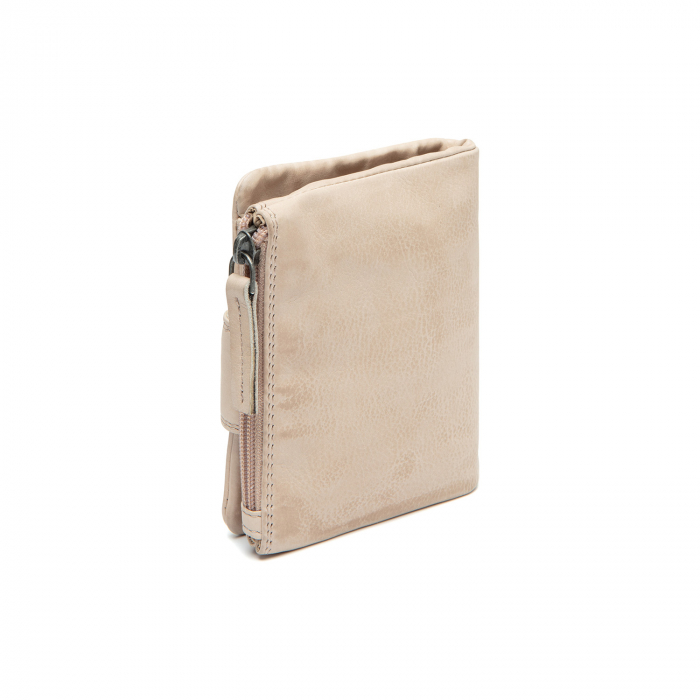 Portofel dama din piele naturala, The Chesterfield Brand, Mavona, cu protectie anti scanare RFID, Bej [6]