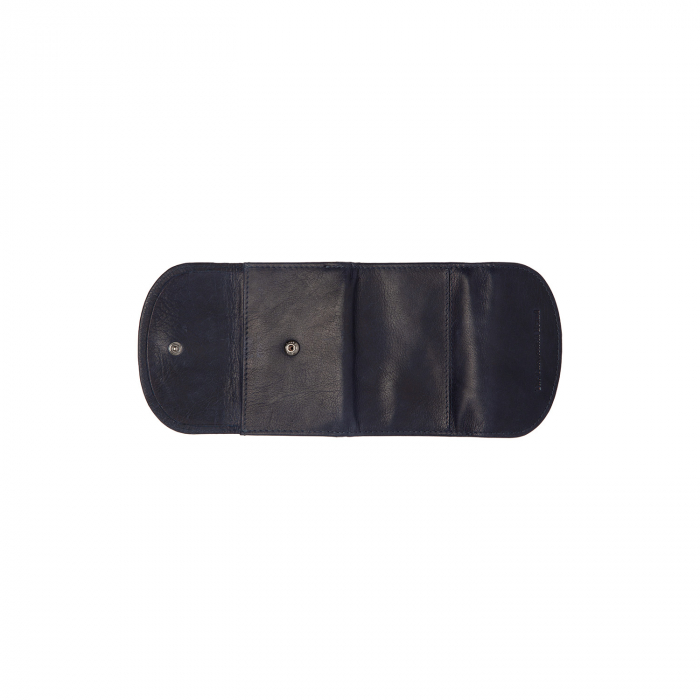 Portofel dama din piele naturala, The Chesterfield Brand, Newton, cu protectie anti scanare RFID, Bleumarin [4]