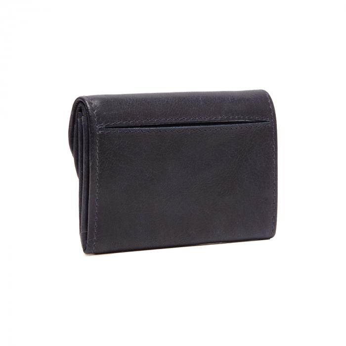 Portofel dama din piele naturala, The Chesterfield Brand, Newton, cu protectie anti scanare RFID, Bleumarin [2]