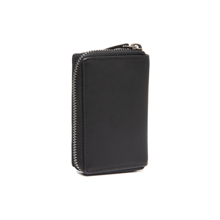 Portofel dama din piele naturala, The Chesterfield Brand, Osum, cu protectie anti scanare RFID, Negru [6]
