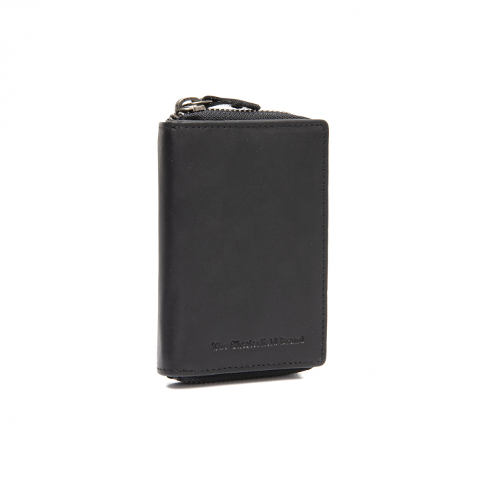 Portofel dama din piele naturala, The Chesterfield Brand, Osum, cu protectie anti scanare RFID, Negru [1]