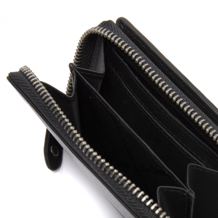 Portofel dama din piele naturala, The Chesterfield Brand, Osum, cu protectie anti scanare RFID, Negru [4]