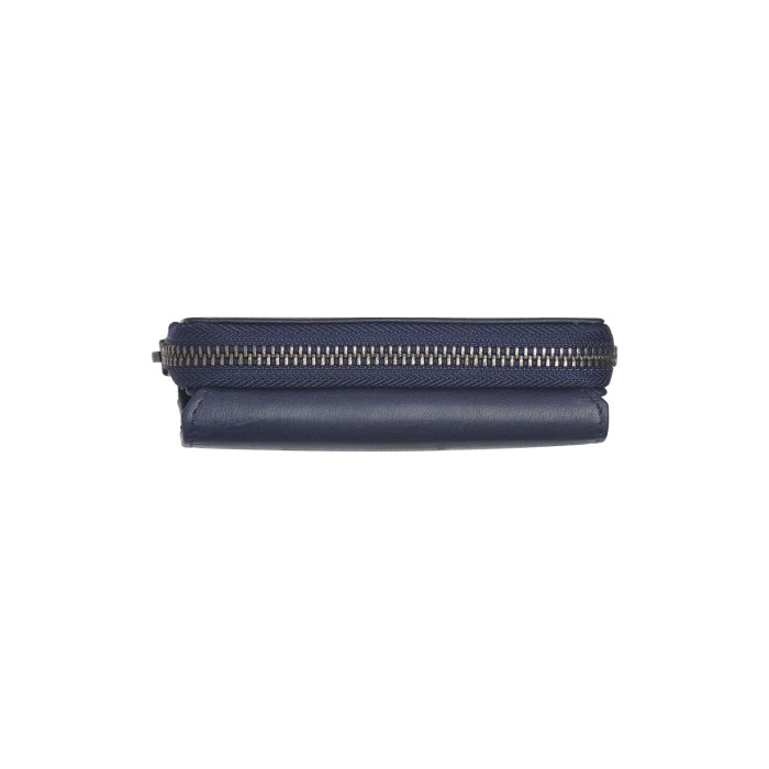 Portofel dama din piele naturala, The Chesterfield Brand, Rimili, cu protectie anti scanare RFID, Bleumarin [3]