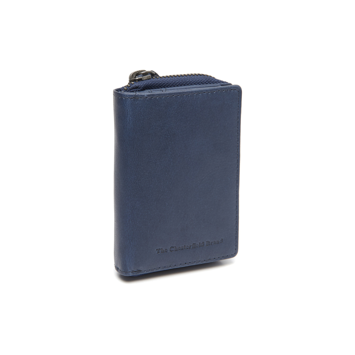 Portofel dama din piele naturala, The Chesterfield Brand, Sionel, cu protectie anti scanare RFID, Bleumarin [1]