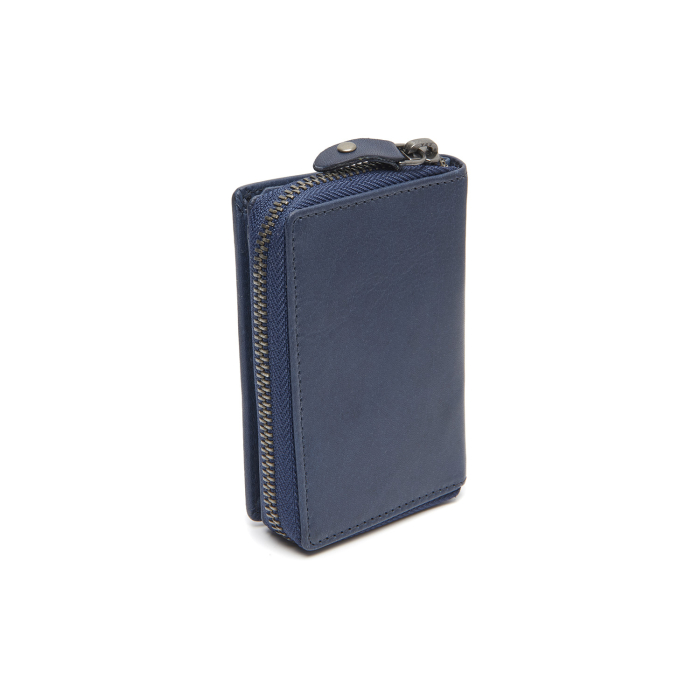 Portofel dama din piele naturala, The Chesterfield Brand, Sionel, cu protectie anti scanare RFID, Bleumarin [6]