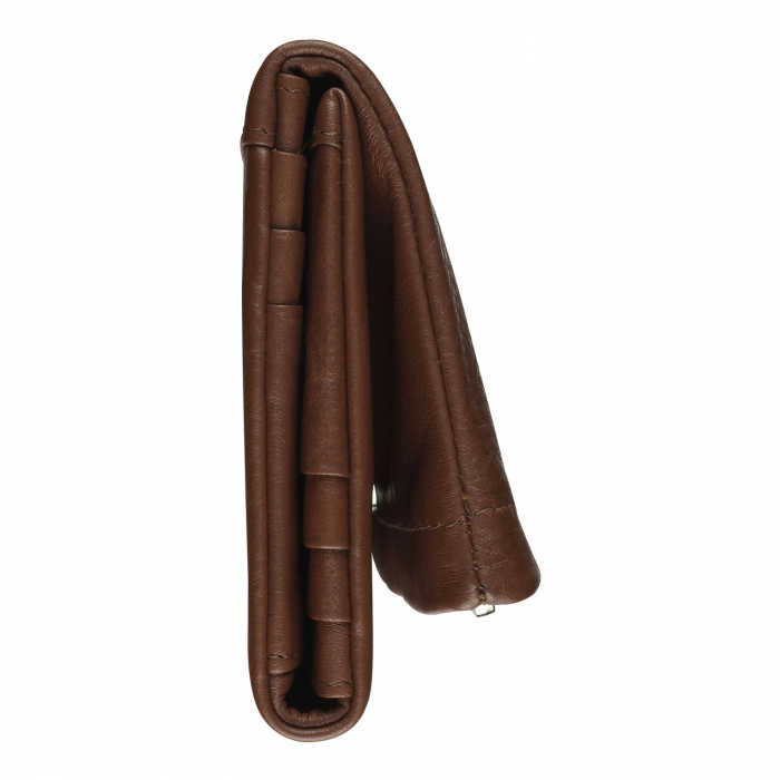 Portofel dama din piele naturala moale, bugatti, seria Lady Top 401, Maro coniac [7]