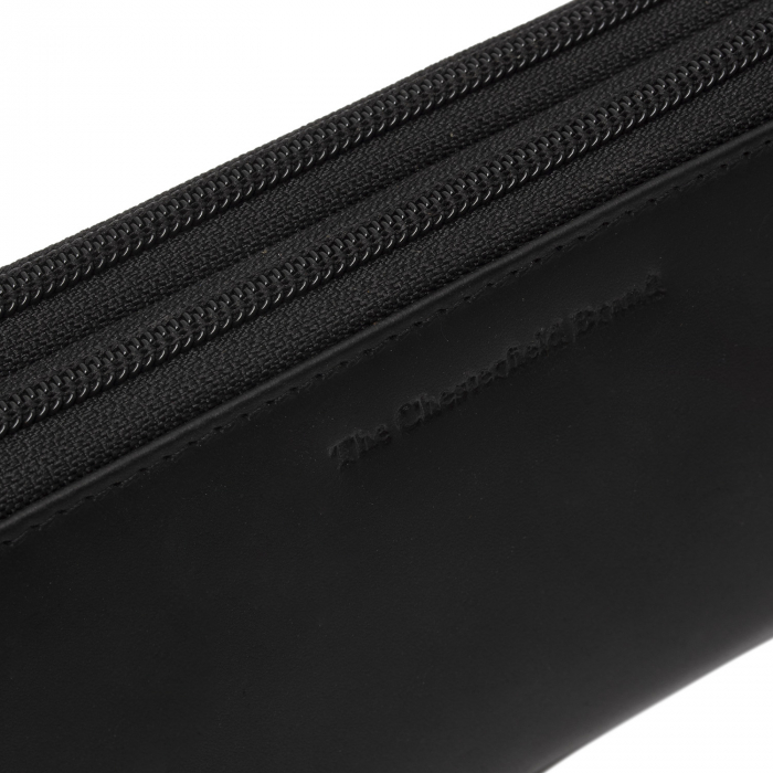Portofel dama, The Chesterfield Brand, cu protectie anti scanare RFID, din piele naturala, Hadley, Negru [2]