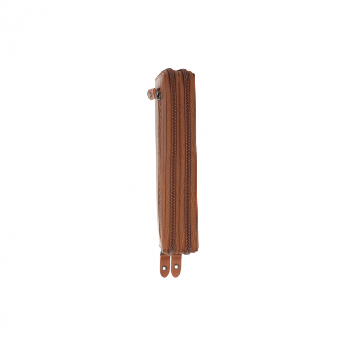 Portofel dama, The Chesterfield Brand, cu protectie anti scanare RFID, din piele naturala, Hadley, Maro coniac [5]