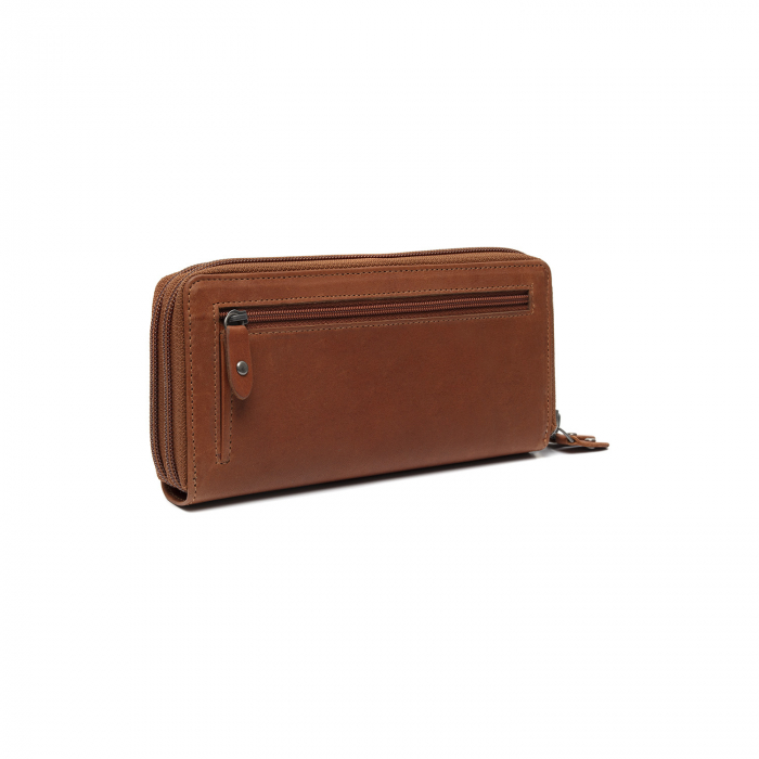 Portofel dama, The Chesterfield Brand, cu protectie anti scanare RFID, din piele naturala, Hadley, Maro coniac [6]