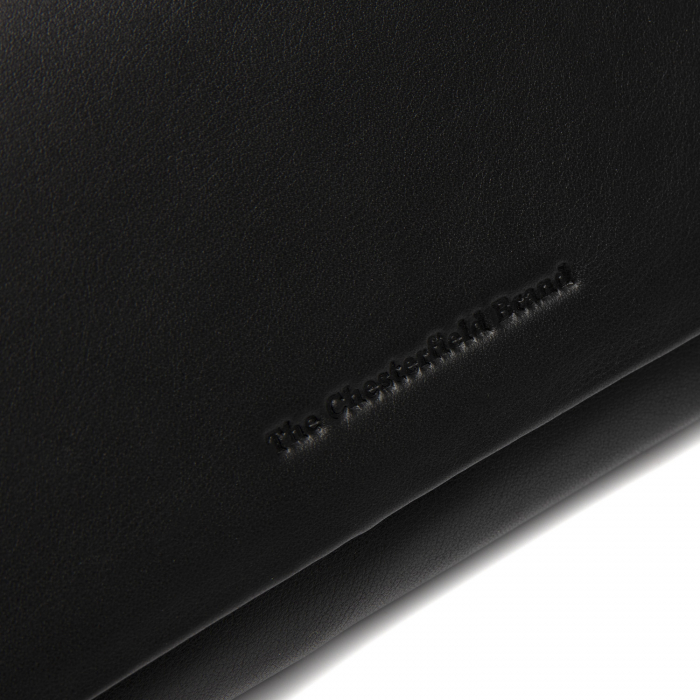 Portofel dama, The Chesterfield Brand, cu protectie anti scanare RFID, din piele naturala nappa, Arvento, Negru [2]