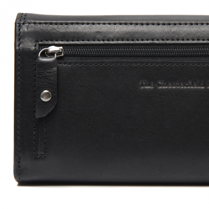 Portofel dama, The Chesterfield Brand, cu protectie anti scanare RFID, din piele naturala, Rivalto, Negru [5]