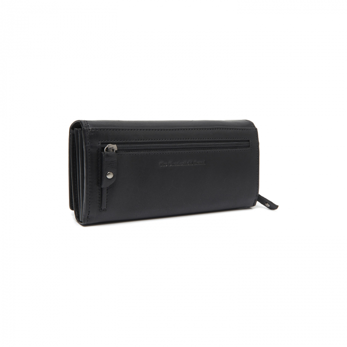 Portofel dama, The Chesterfield Brand, cu protectie anti scanare RFID, din piele naturala, Rivalto, Negru [6]