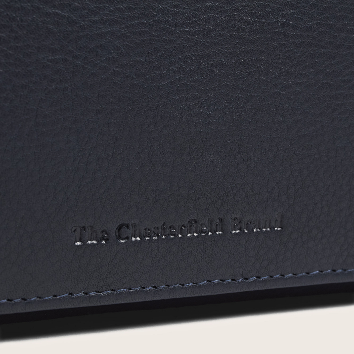 Portofel dama, The Chesterfield Brand, cu protectie anti scanare RFID, din piele naturala Valetta, Bleumarin [8]