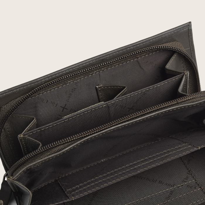 Portofel dama, The Chesterfield Brand, cu protectie anti scanare RFID, din piele naturala Valetta, Gri argila [3]