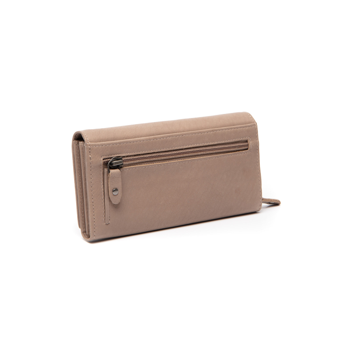 Portofel dama, The Chesterfield Brand, cu protectie anti scanare RFID, din piele naturala Valetta, Taupe [6]