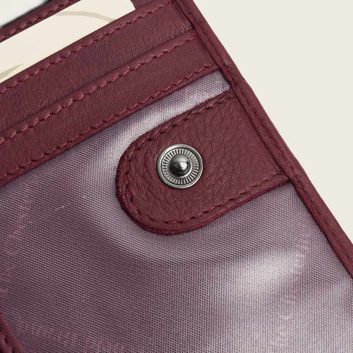 Portofel dama, The Chesterfield Brand, cu protectie anti scanare RFID, din piele naturala Valetta, Rosu inchis [7]