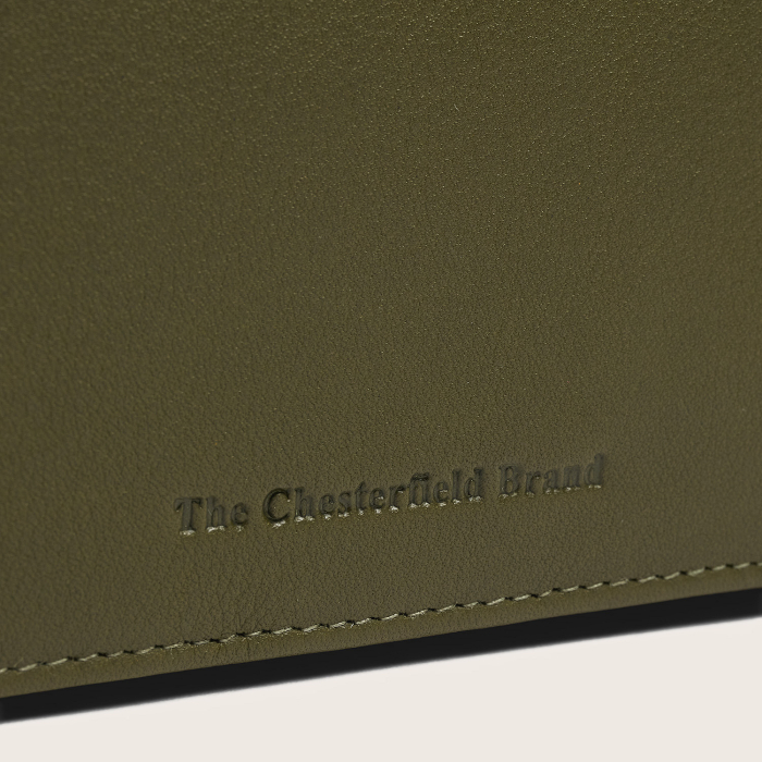 Portofel dama, The Chesterfield Brand, cu protectie anti scanare RFID, din piele naturala Valetta, Verde olive [8]