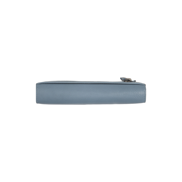 Portofel dama, The Chesterfield Brand, cu protectie anti scanare RFID, din piele naturala Valetta, Albastru deschis [5]
