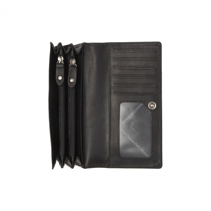 Portofel dama, The Chesterfield Brand, din piele naturala, Tirol, Negru [2]