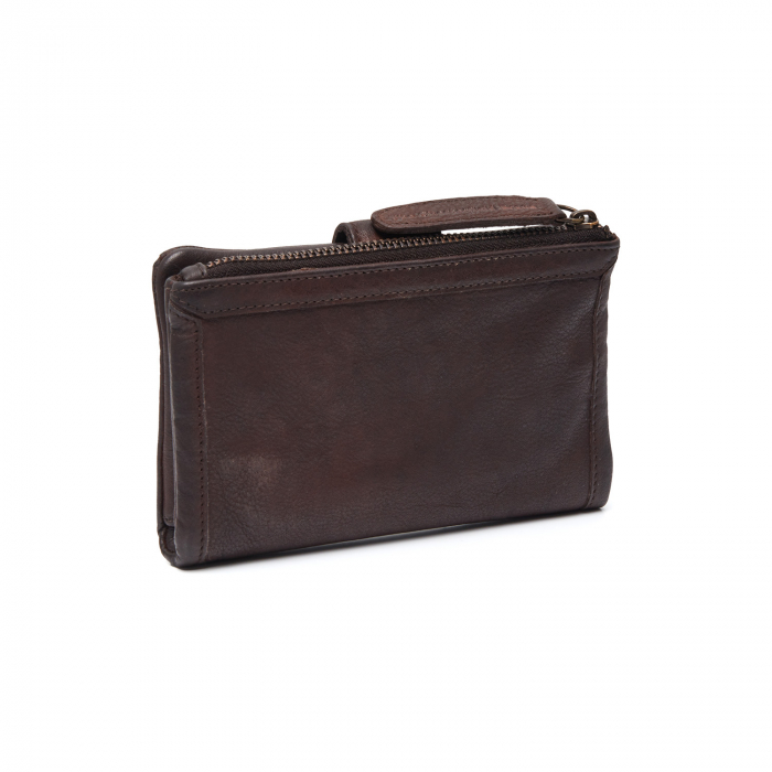 Portofel dama, The Chesterfield Brand, piele naturala, Amalfi, cu protectie anti scanare RFID, Maro inchis [3]
