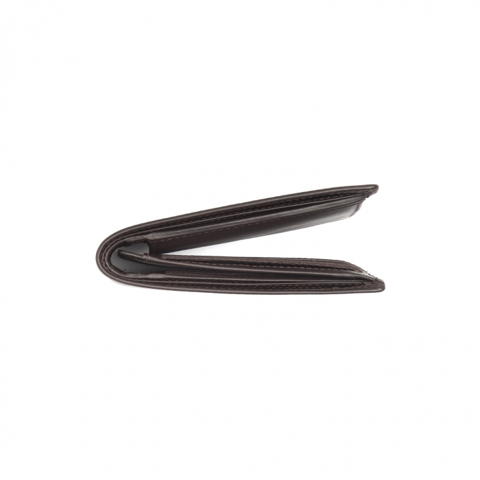 Portofel de barbati, The Chesterfield Brand, cu protectie anti scanare RFID, din piele naturala, Lynnwood, Maro inchis [5]