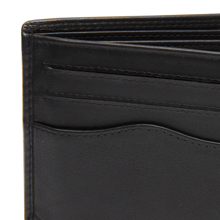 Portofel de barbati, The Chesterfield Brand, cu protectie anti scanare RFID, din piele naturala, Lynnwood, Negru [4]