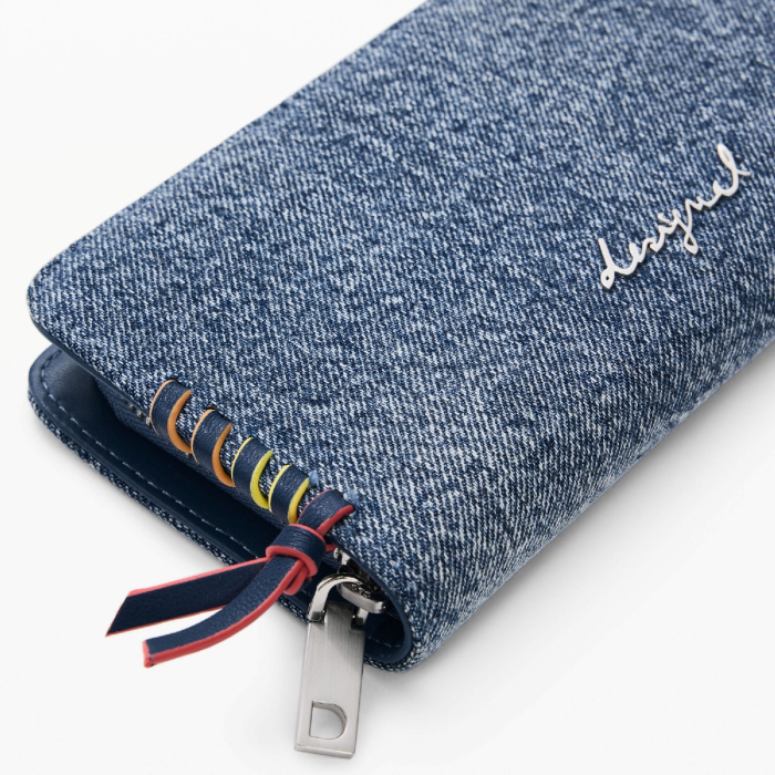 Portofel de dama, Desigual, Denim Fiona, Albastru [3]