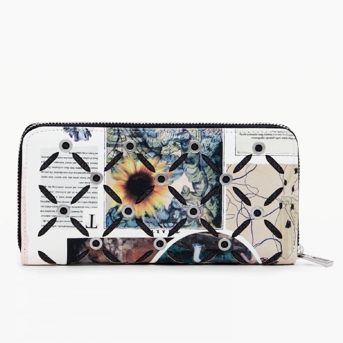 Portofel de dama, Desigual, seria Juliett Fiona, Multicolor [1]