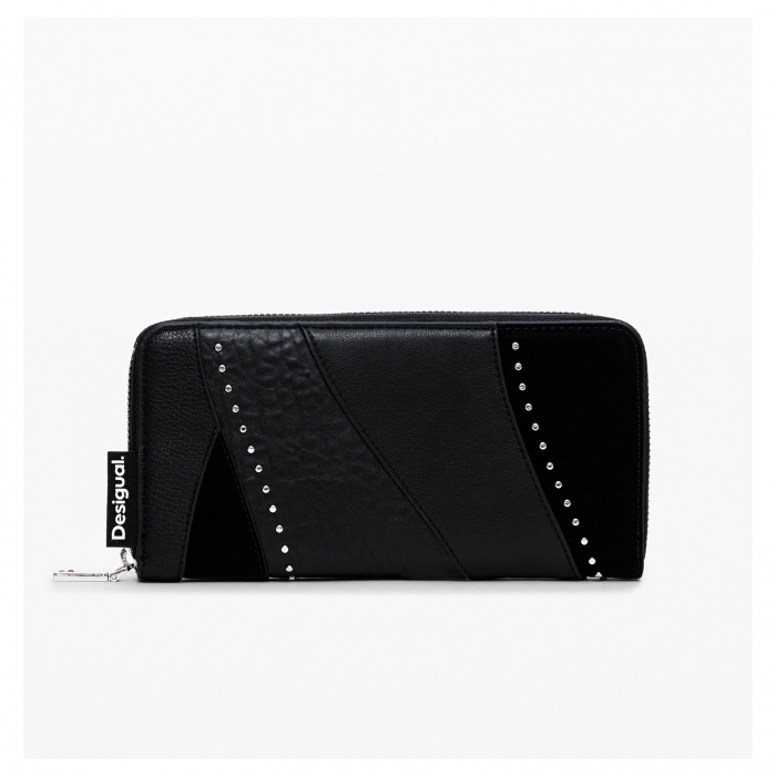 Portofel de dama, Desigual, seria Kahlo Fiona, Negru [4]