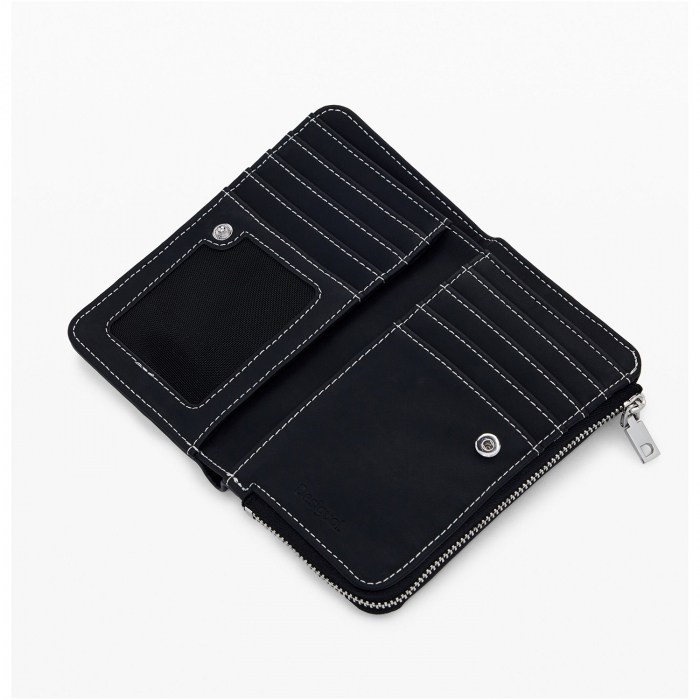 Portofel de dama, Desigual, seria Mone Seshat Emma, Negru [2]