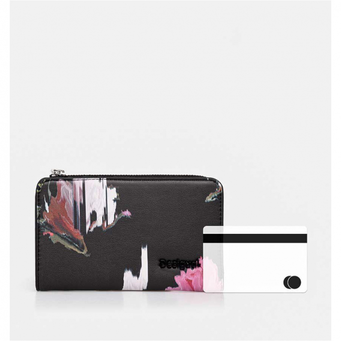 Portofel de dama, Desigual, seria Spry EMMA2.0, Negru [5]