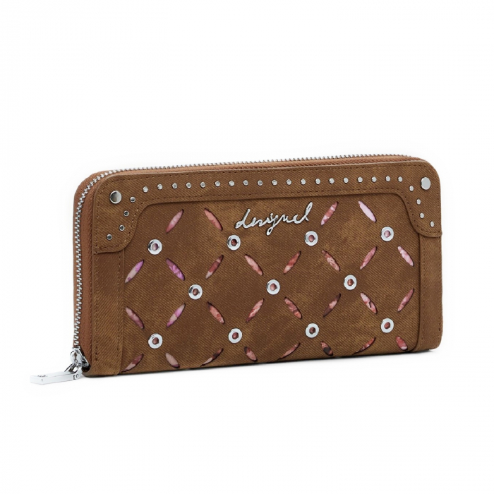 Portofel de dama, Desigual, seria Yankee Fiona, Maro camel [1]