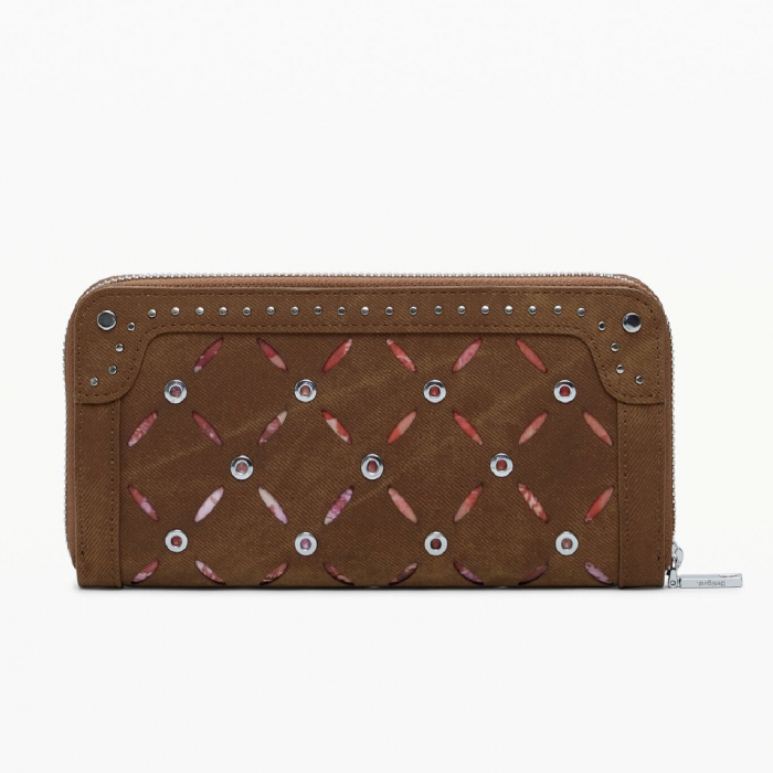 Portofel de dama, Desigual, seria Yankee Fiona, Maro camel [4]