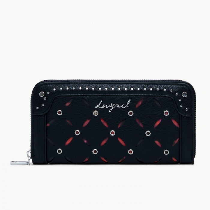 Portofel de dama, Desigual, seria Yankee Fiona, Negru [6]