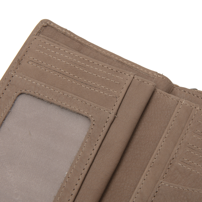 Portofel de dama, din piele naturala cu protectie RFID, The Chesterfield Brand, Orveta - Taupe [5]