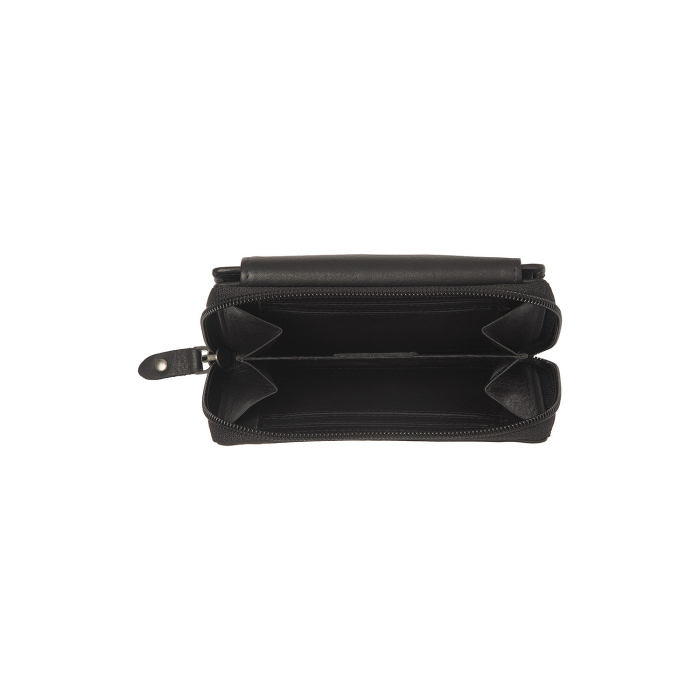 Portofel de dama, din piele naturala cu protectie RFID, The Chesterfield Brand, Orveta - Negru [3]