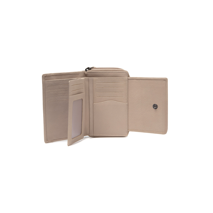 Portofel de dama, din piele naturala cu protectie RFID, The Chesterfield Brand, Orveta - Bej [2]